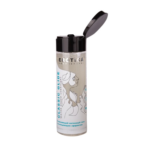 Интимный гель на водной основе Classic Glide Cooling Effect с охлаждающим эффектом - 200 мл.