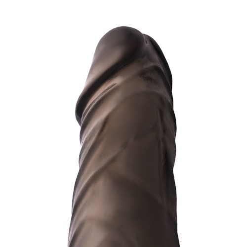 Дымчатая закрытая насадка с подхватом и анальным стимулятором