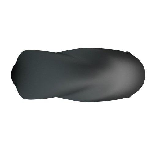 Черное эрекционное кольцо Daquez