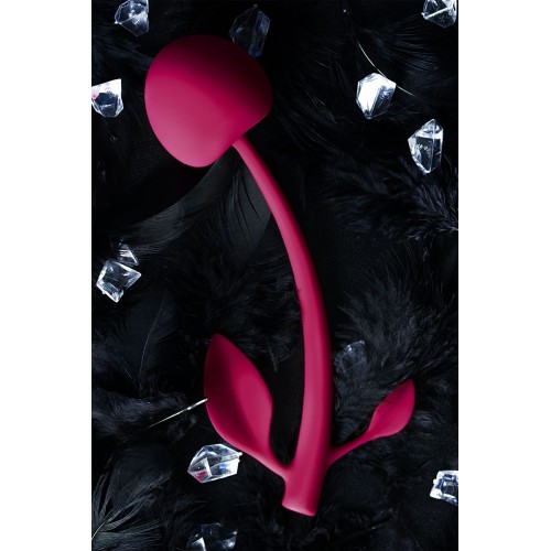 Бордовая вагинальная вишенка WILD CHERRY - 14,5 см.