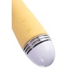 Желтый вибратор Calla - 22 см.