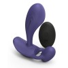 Темно-синий вибромассажер Witty P&G Vibrator with Remote Control