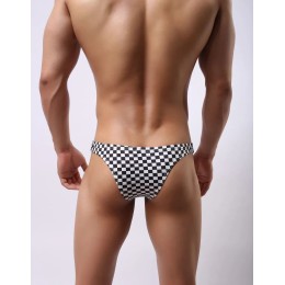 Сексуальные клетчатые трусы-бразилиана