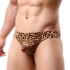 Леопардовые трусы-тонги
