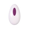 Фиолетовое силиконовое виброяйцо Purr