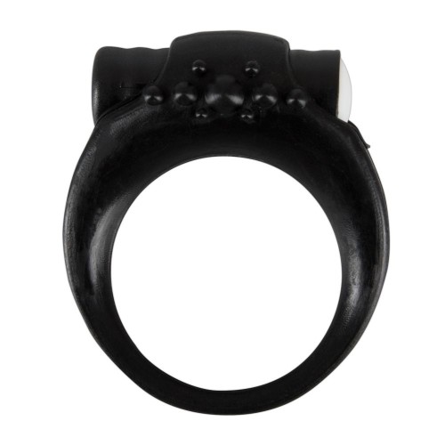 Чёрное виброкольцо для пениса Stayer