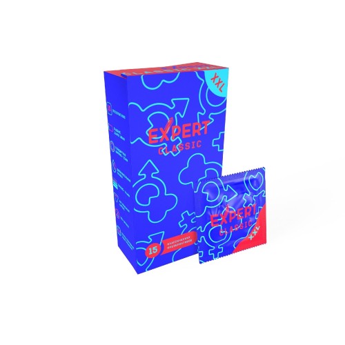 Презервативы увеличенного размера Expert Classic XXL - 15 шт.