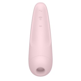 Розовый вакуум-волновой стимулятор Satisfyer Curvy 2+