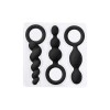 Набор чёрных анальных цепочек Satisfyer Booty Call