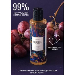 Массажное масло Pleasure Lab Relaxing с ароматом винограда и инжира - 100 мл.