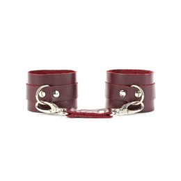 Бордовые наручники Maroon Handcuffs 