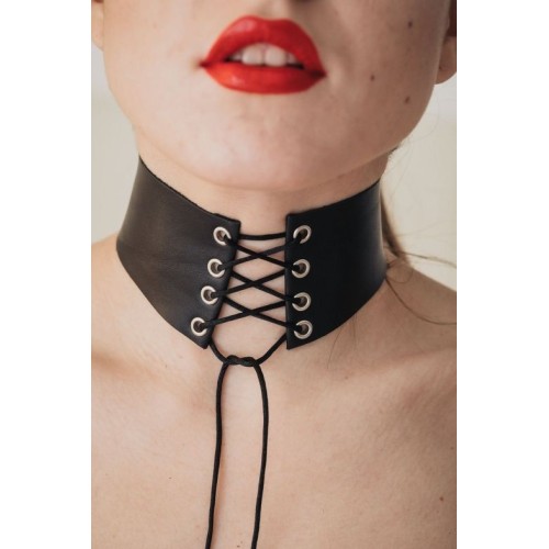 Оригинальный чокер со шнуровкой спереди