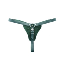 Изумрудные трусики с кольцом для насадок Emerald Panties