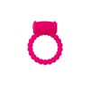Розовое виброкольцо на пенис A-toys из силикона