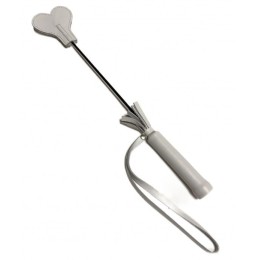 Белый кожаный мини-стек - 36 см.