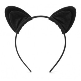 Черный ободок-ушки My rules