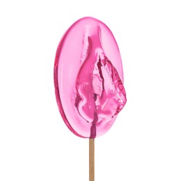 Леденец в форме вагины со вкусом айриш крим - 50 гр.