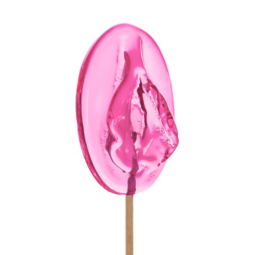 Леденец в форме вагины со вкусом айриш крим - 50 гр.