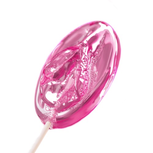 Леденец в форме вагины со вкусом айриш крим - 50 гр.