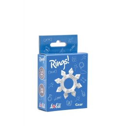 Прозрачное эрекционное кольцо Rings Gear