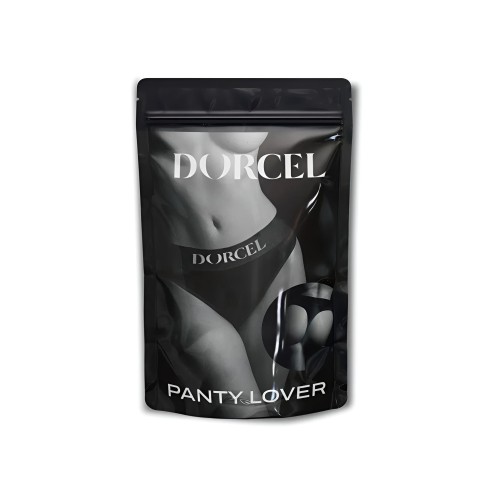 Черные трусики для ношения клиторального стимулятора Panty Lover - size XL