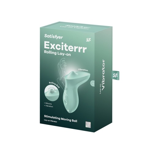 Мятный вибратор с движущимся шариком Exciterrr