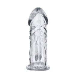 Прозрачная насадка на пенис Uco - 13 см.