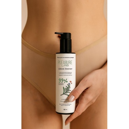 Натуральный лубрикант на водной основе Pleasure Lab Organic Rosemary - 185 мл.