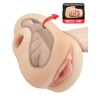 Телесный мастурбатор-вагина Pussy Pounder Squeeze Stroker