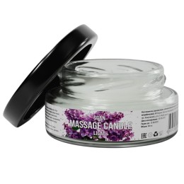 Массажная свеча «Сирень» - 50 мл.