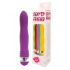 Фиолетовый эргономичный вибратор Sexy Friend - 17,5 см.