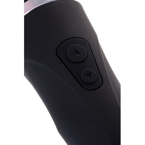 Черный вибромассажер Lovense Domi 2 - 23,3 см.