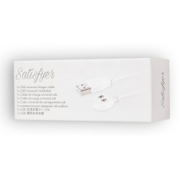 Белый магнитный кабель для зарядки Satisfyer USB Charging Cable