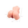 Реалистичный мастурбатор в форме женского тела с 2 любовными входами