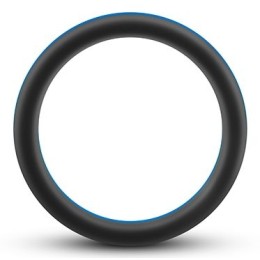 Черно-синее эрекционное кольцо Silicone Go Pro Cock Ring