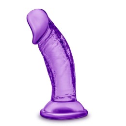 Фиолетовый фаллоимитатор на присоске SWEET N SMALL 4INCH DILDO - 11,4 см. 