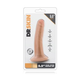 Телесный фаллоимитатор на присоске 5.5 Inch Cock With Suction Cup - 14 см.