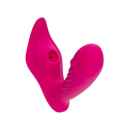 Ярко-розовый стимулятор точки G с вакуум-волновой стимуляцией Shani