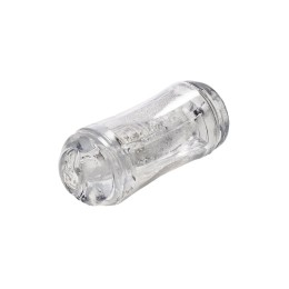 Прозрачный двусторонний мастурбатор Sophia - вагина и анус