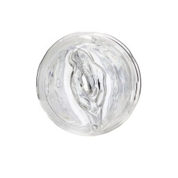 Прозрачный двусторонний мастурбатор Sophia - вагина и анус