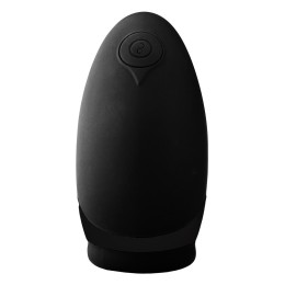 Мастурбатор с вибрацией и функцией нагрева Squeezable Stroker