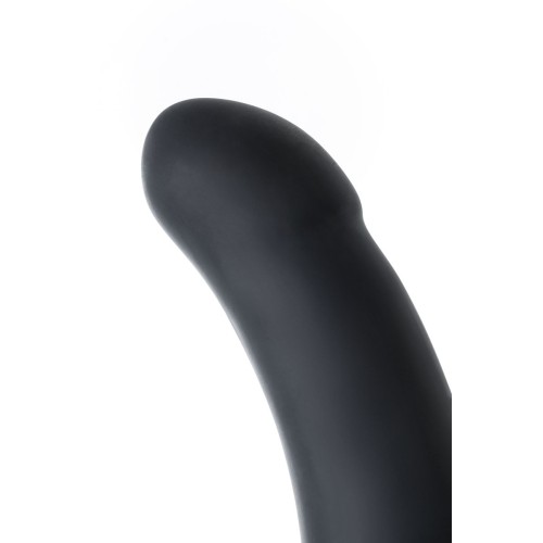 Черный анальный фаллоимитатор Serpens - 14 см.