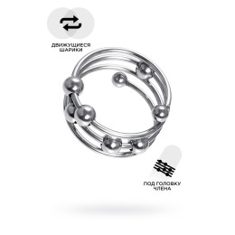 Большое металлическое кольцо под головку пениса