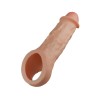 Телесная насадка-удлинитель Intrepid 9.25 Inch Realistic Penis Extender Sleeve - 23,5 см.