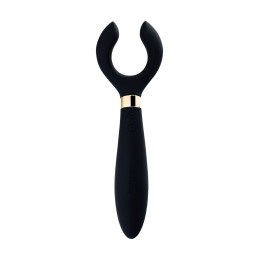 Чёрный вибромассажер для пар Satisfyer Endless Fun