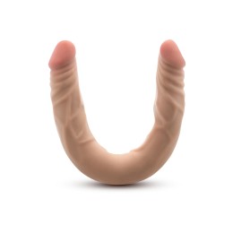 Телесный двусторонний фаллоимитатор 14 Inch Double Dong - 35,6 см.