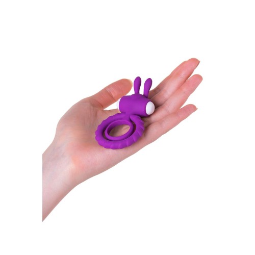 Фиолетовое эрекционное кольцо на пенис JOS  GOOD BUNNY