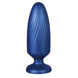 Синяя анальная пробка G Stuck Silicone Anal Plug - 13,5 см.