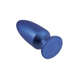 Синяя анальная пробка G Stuck Silicone Anal Plug - 13,5 см.