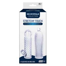 Набор из 2 прозрачных насадок на член Seductive Tickler Sleeves